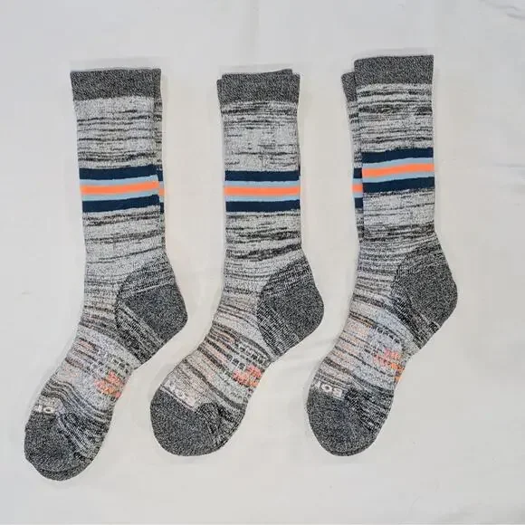 Bombas Men’s Hiking Calf Socks L Hex Tec – 3 Pairs - Picture 1 of 7